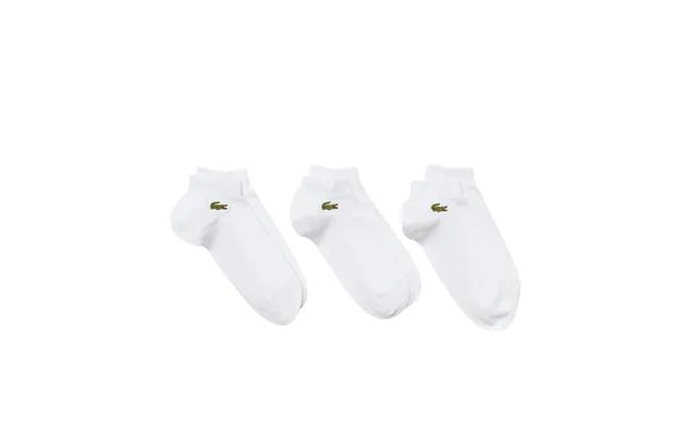 Lacoste Sport Low-cut Socks 3-pak Hvid product image