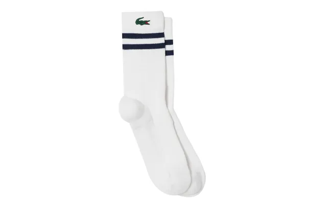 Lacoste Sport Socks White Navy