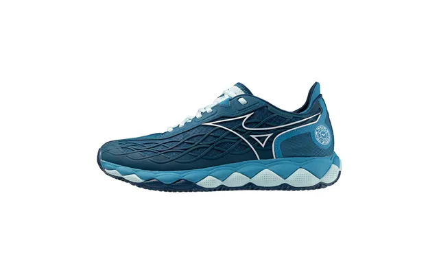 Mizuno Wave Enforce Tour Cc Moroccan Blue White Bluejay - Old