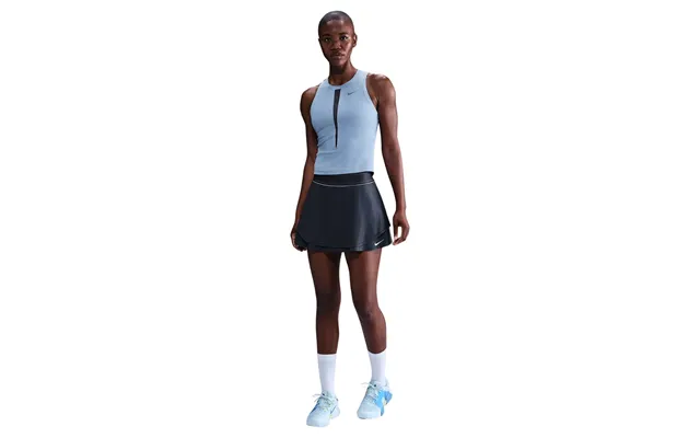 Nike Court Slam Dri-fit High-waisted Tennis Skirt Thunder Blue