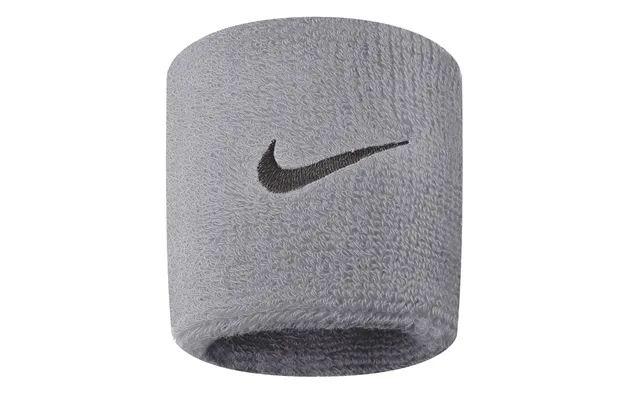 Nike Swoosh Wristbands 2-pack Matte Silver Black