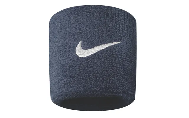 Nike Swoosh Wristbands 2-pack Obsidian White