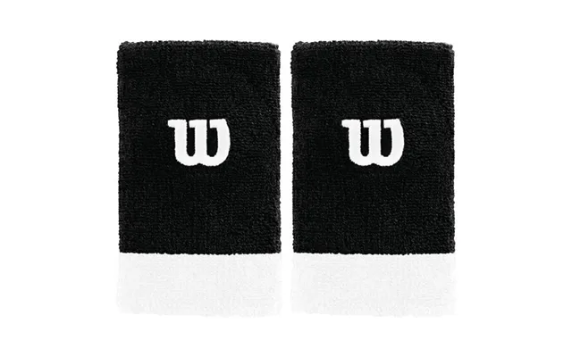 Wilson Svedbånd Extra Wide Sort Hvid 2-pak