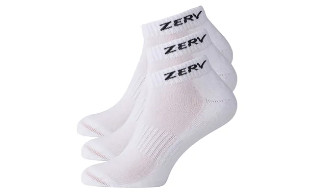 Zerv Performance Socks Short 3-pack White