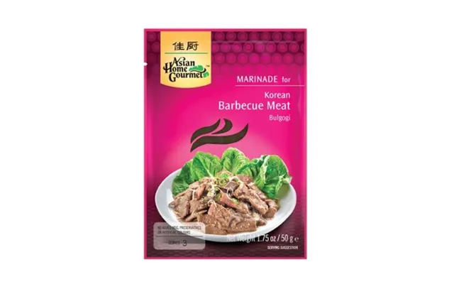 Ahg Korean Barbecue Meat Bulgogi Marinade 50 G. - Paste Og Pasta