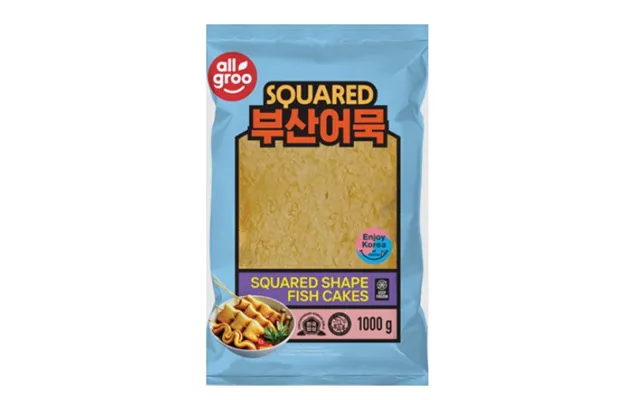 All Groo Square Shaped Fishcake 1000 G. - Fisk Og Skaldyr