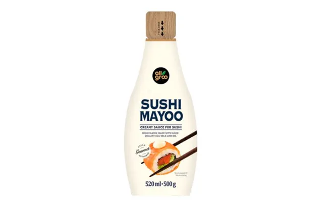 Allgroo Sushi Mayo Creamy Sauce 520 Ml. - Sushi Mayonnaise