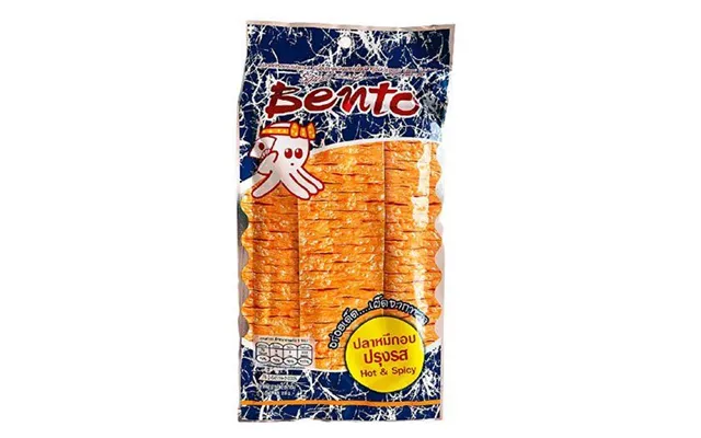 Bento Squid Seafood Snack Hot & Spicy 20 G. - Fiskesnacks
