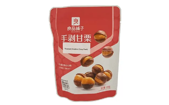 Bestore Ristede Kastanje Med Skal Chestnut 100 G. - Peanuts Og Nødder