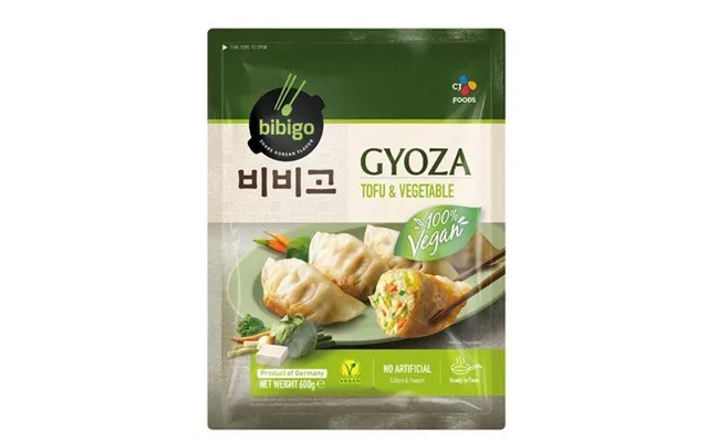 Bibigo Gyoza Tofu & Vegetables Frostvare 600 G. - Dumplings Og Færdigretter