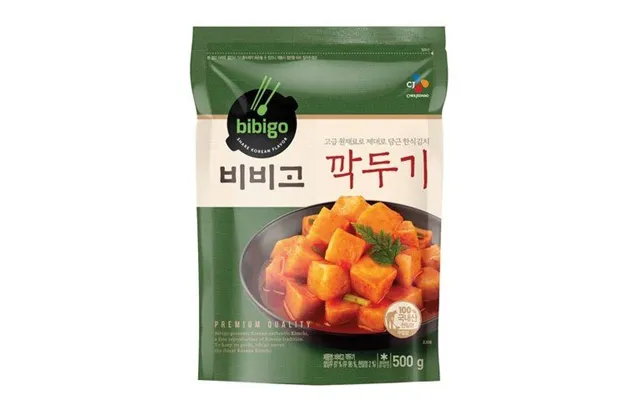 Bibigo Kimchi & Radish Sliced - Kølevare 500 G.