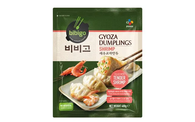 Bibigo Shrimp Gyoza Dumplings 400 G. - Dumplings Og Færdigretter