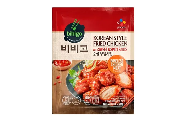 Bibigo Sweet & Spicy Fried Chicken 350g. - Dumplings Og Færdigretter