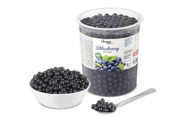 Boba Frugtperler Med Blåbær 1 Kg. - Boba Perler