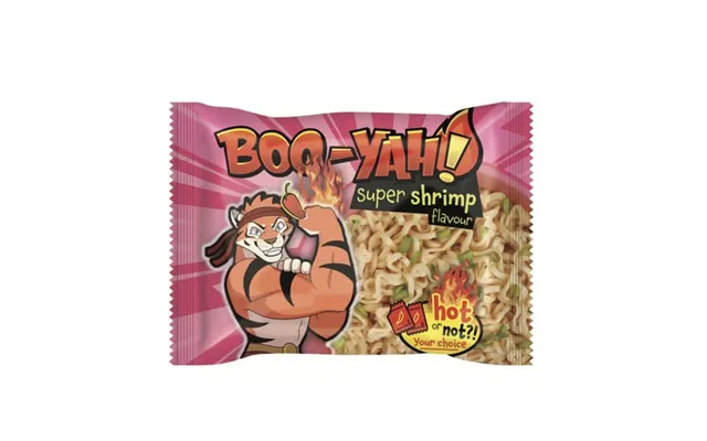Boo-yah Instant Noodles Super Shrimp 60 G - Instant Nudler & Kopnudler