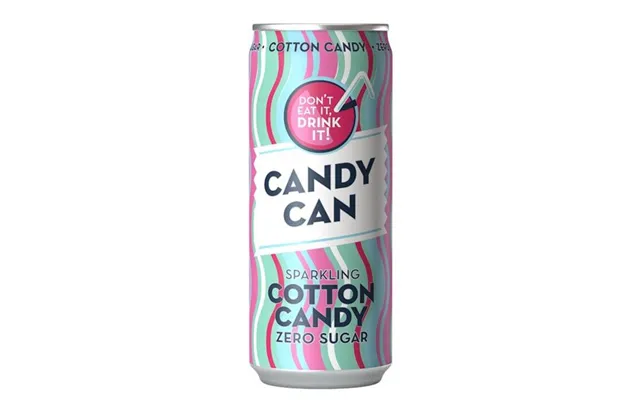 Candy Can Cotton Candy 330 Ml. - Sodavand