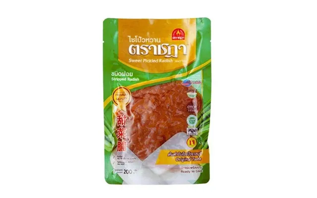 Chada Preserved Sweet Radish Strip 200 G. - Bønner Og Bælgfrugter