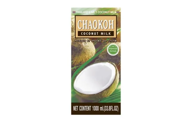 Chaokoh Kokosmælk 18% 1 L. - Kokosmælk