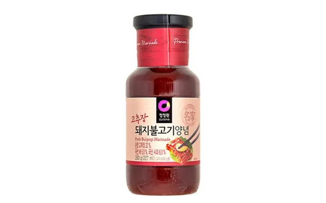 Chung Jung One Bulgogi Marinade Pork 228 Ml. - Wok & Grill Marinade