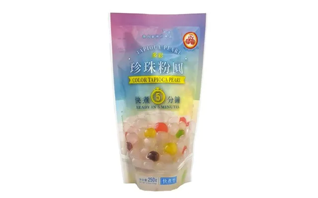 Color Flavor - Bubble Tea Farvede Tapioka Perler 250 G.