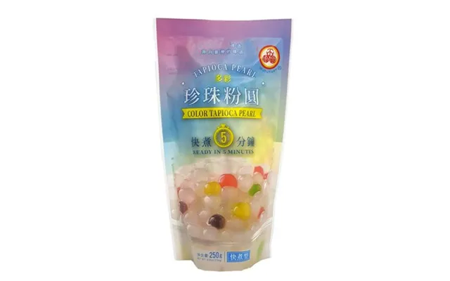 Color Flavor - Bubble Tea Farvede Tapioka Perler 250 G.