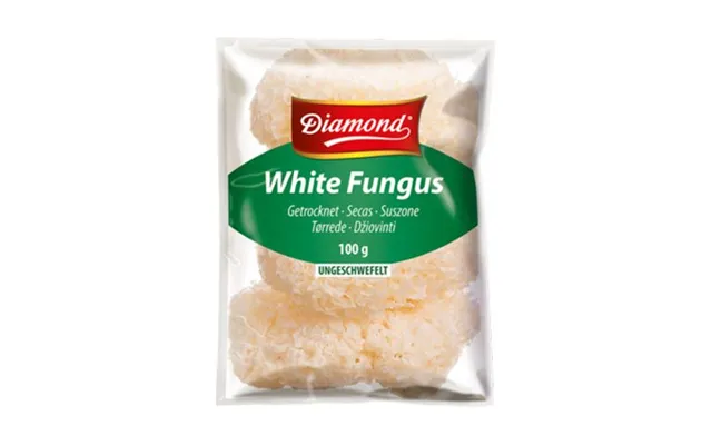 Diamond White Fungus Svampe 100 G. - Grønt Og Frugt På Glas Og Dåse