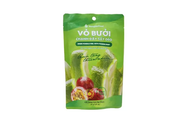 Dried Pomelo Peel & Passionfruit 45 G. - Tørret Frugt