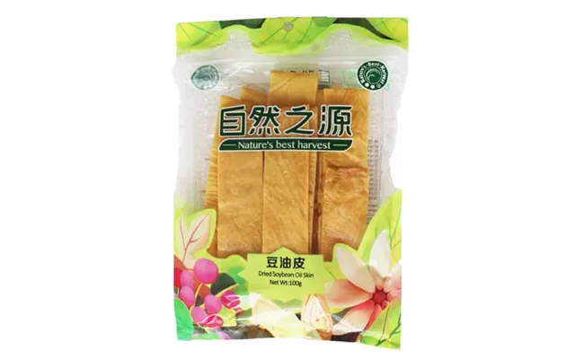 Dried Soybean Oil Skin Tørret Tofu Skind 100 G - Grønt Og Frugt På Glas Og Dåse