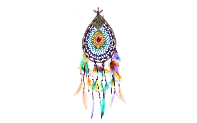 Drømmefanger Bali Multi Teardrop Farverig Dekoration - Dekoration