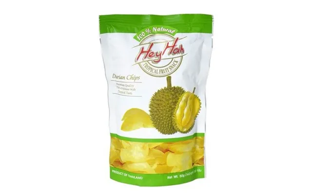 Durian Chips Hey-hah 50 G. - Tørret Frugt