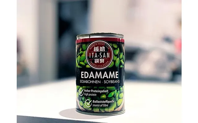 Edamame Bønner Soya Ita-san 400 G. - Grønt Og Frugt På Glas Og Dåse
