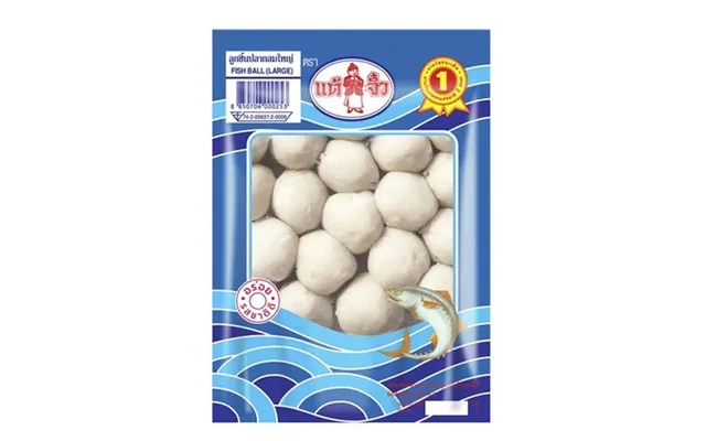 Fish Ball Fiskeboller Large 200 G. Frostvare - Fisk Og Skaldyr
