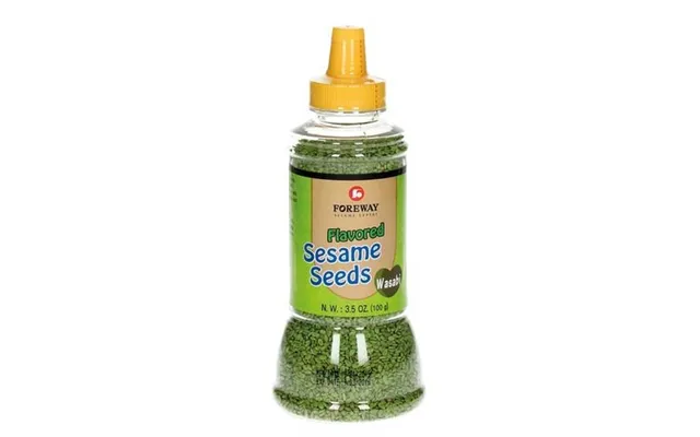 Foreway Sesamfrø M. Wasabi Ristede 100 G. - Sesamfrø
