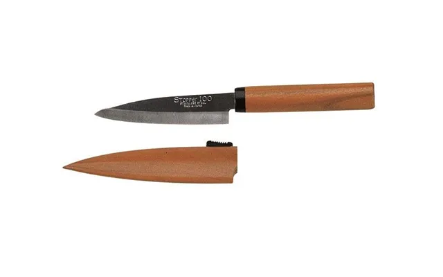 Frugtkniv Knife Wood Fruit 10cm St-100 - Køkkenkniv