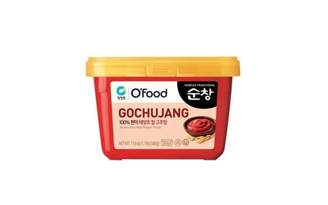 Gochujang Af Brune Ris O'food 500 G. - Koreansk Sojabønne Paste