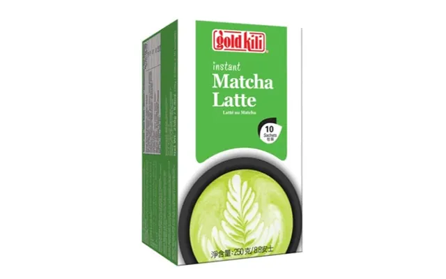Gold Kili Matcha Latte 10x25g. - Kaffe Og Te