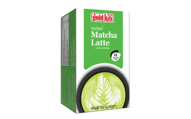 Gold Kili Matcha Latte 10x25g. - Kaffe Og Te