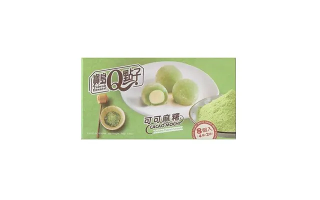 He Fong Cacao Mochi Matcha Flavor 80 G. - Mochi