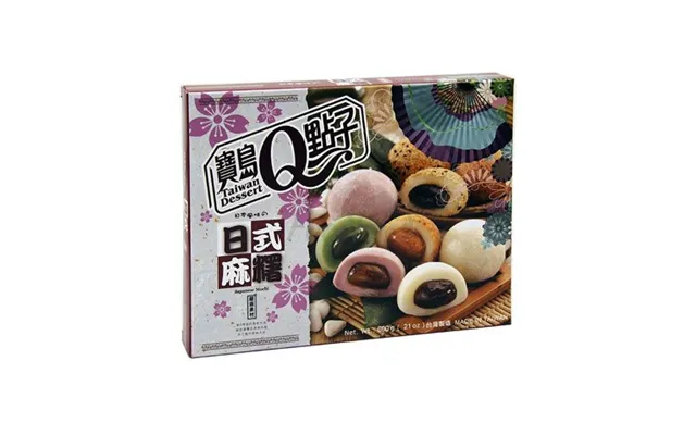 He Fong Japanese Mixed Mochi Blandet Pakke 600 G. - Mochi