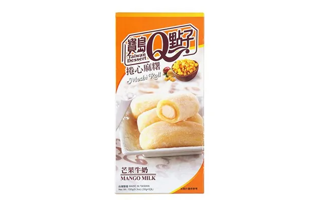 He Fong Mango Milk Mochi Roll 150 G. - Mochi