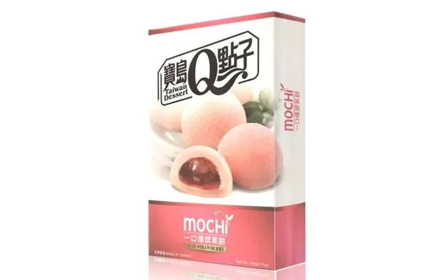 He Fong Strawberry Mochi Cake 104 G. - Mochi