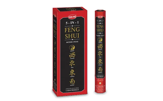 Incense Feng Shui 5 In 1 Røgelsespinde Hem - Dekoration