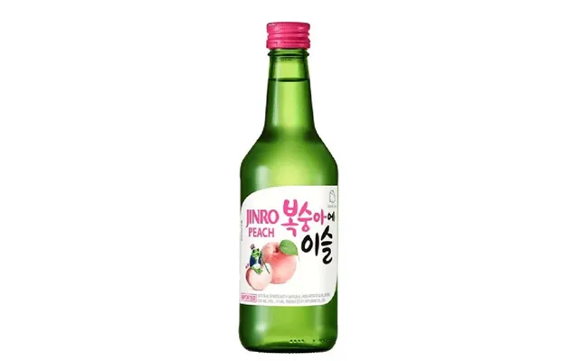 Jinro Soju Peach 13% 35 Cl. - Spiritus, Vin & Sake