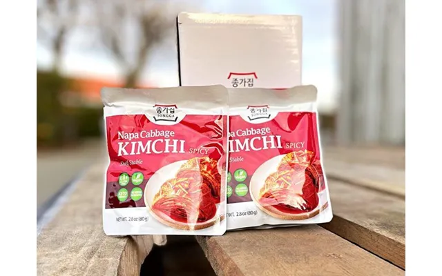 Jongga Napa Cabbage Kimchi Spicy 80 G. - Grønt Og Frugt På Glas Og Dåse