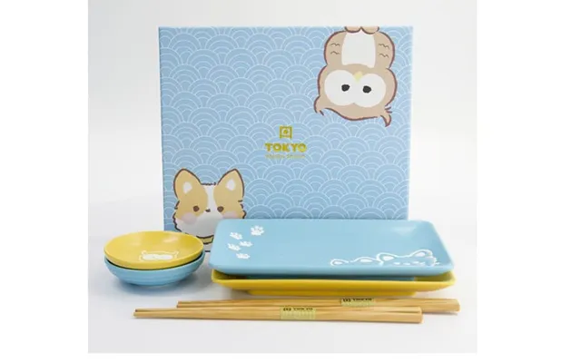 Kawaii Sushi Gavesæt Shiba Owl - Sushiudstyr