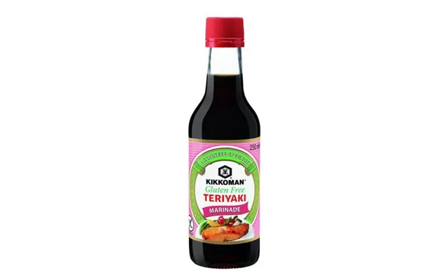 Kikkoman Glutenfri Teriyaki Marinade 250 Ml. - Teriyaki Sauce