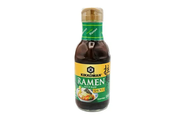 Kikkoman Ramen Soup Base Shoyu 250 Ml. - Sushi Soja, Dressing Og Saucer