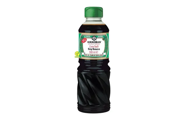 Kikkoman Sojasauce Saltreduceret 480 Ml. - Sushi Soja, Dressing Og Saucer