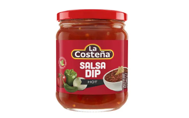 La Costena Hot Salsa Dip 453 G. - Dressing Og Tilbehør