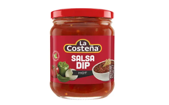 La Costena Hot Salsa Dip 453 G. - Dressing Og Tilbehør